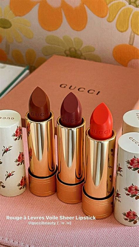 gucci sheer lipstick swatches|gucci lipstick for sale.